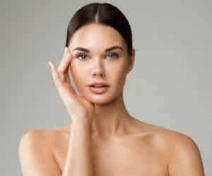 Beautiful, youthful-looking woman from liquid facelift with fillers in Miami
